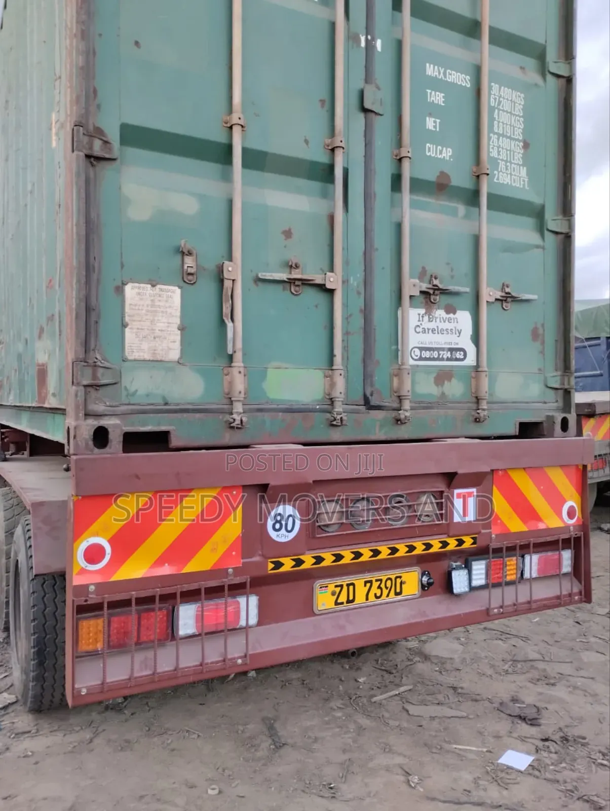 Container Trailer Available for Logistic.