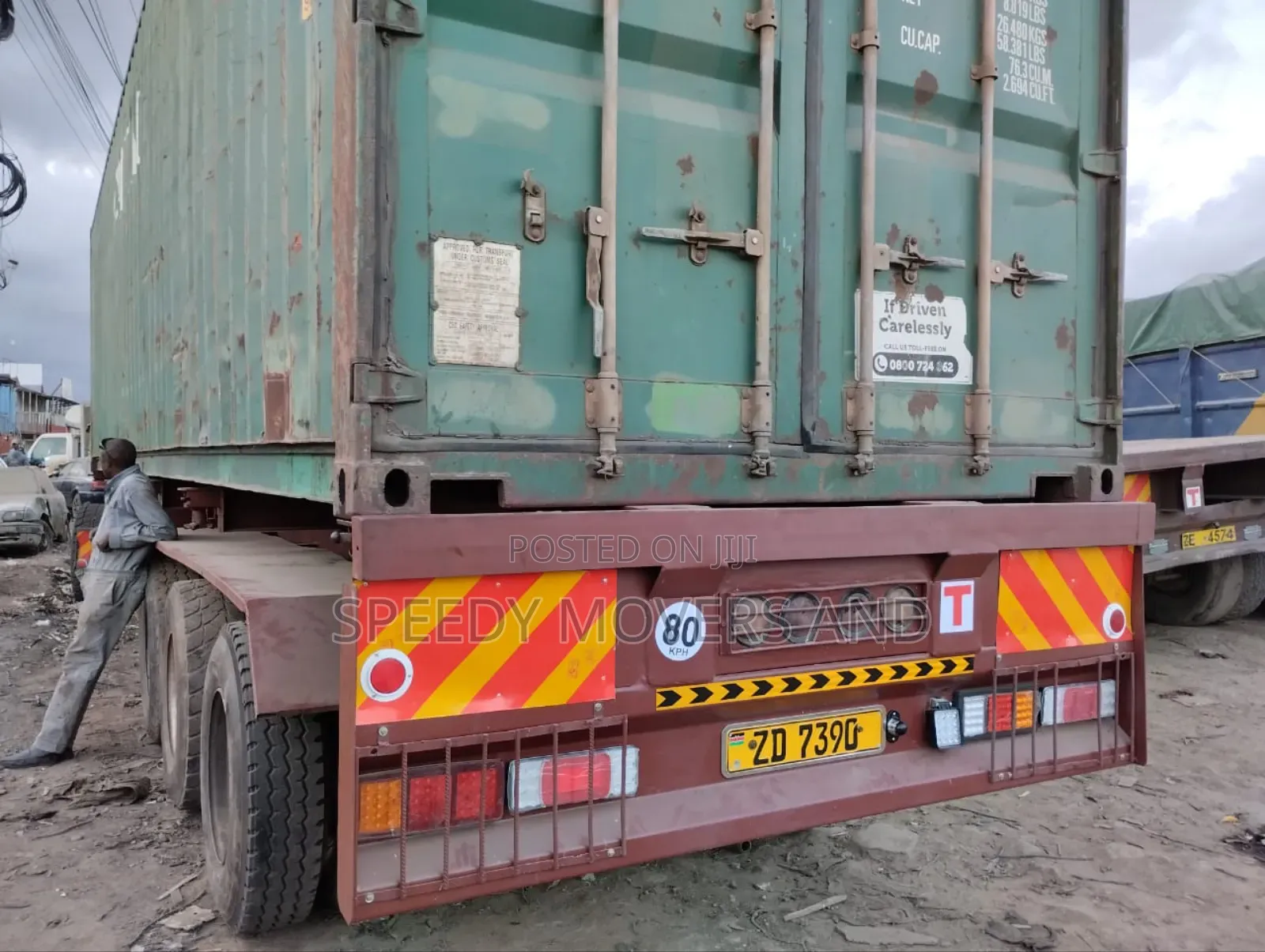 Container Trailer Available for Logistic.