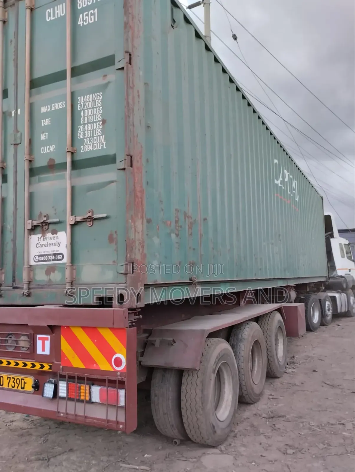 Container Trailer Available for Logistic.