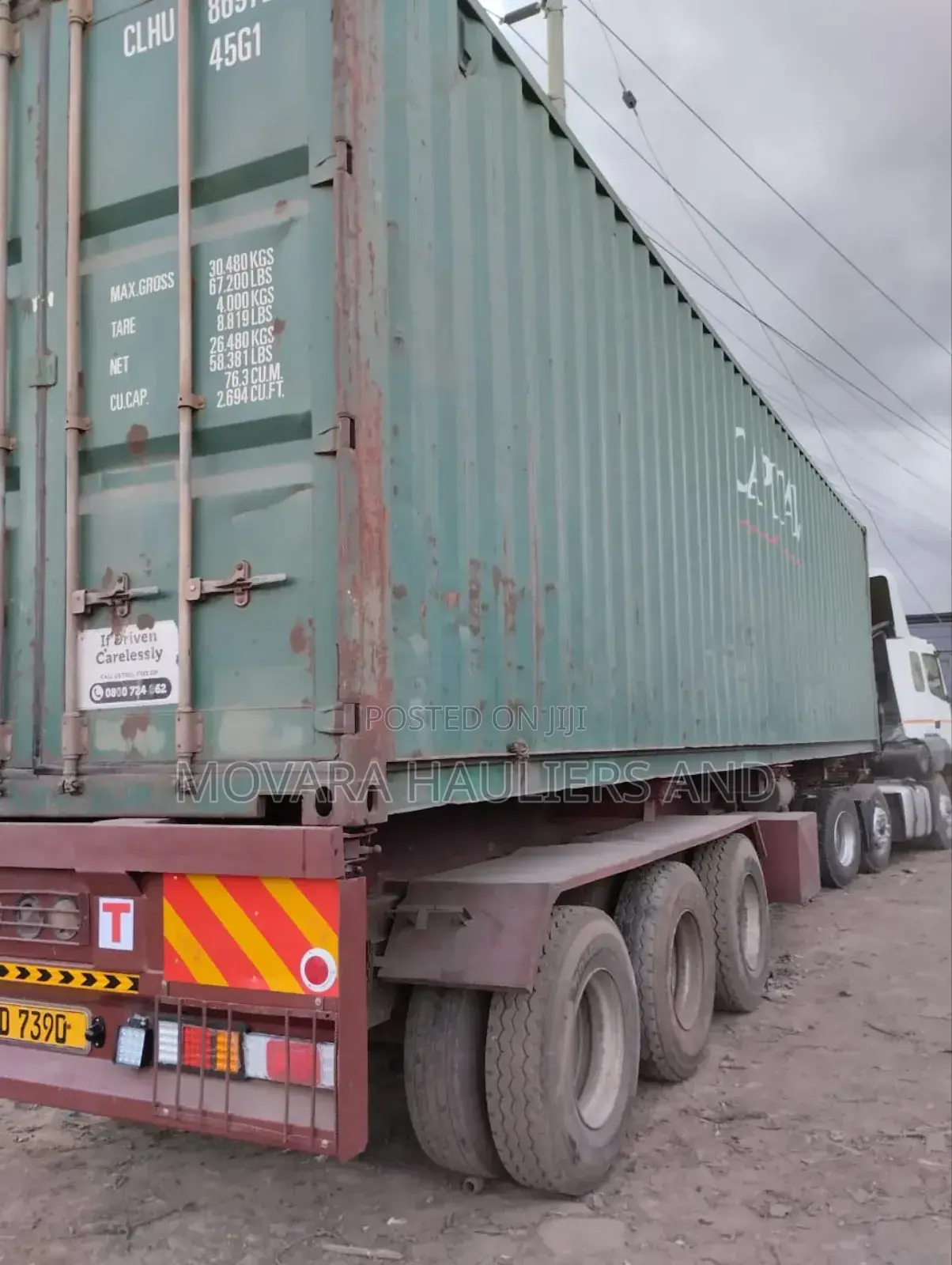 Container Trailer Available for Logistic.