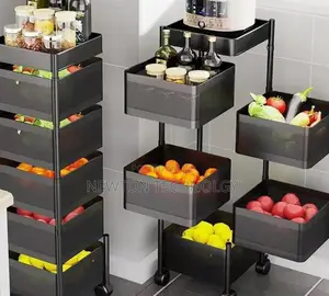 Affordable Durable 5-Layer Fruit Rack