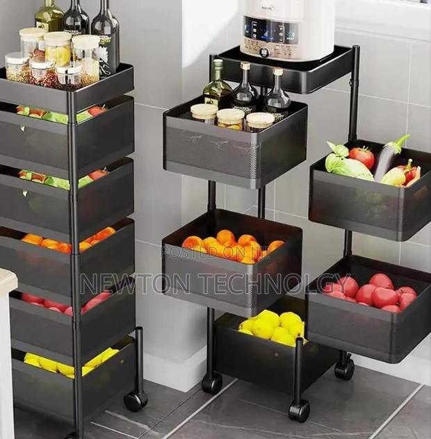 Elegant 5-Tier Fruit Rack