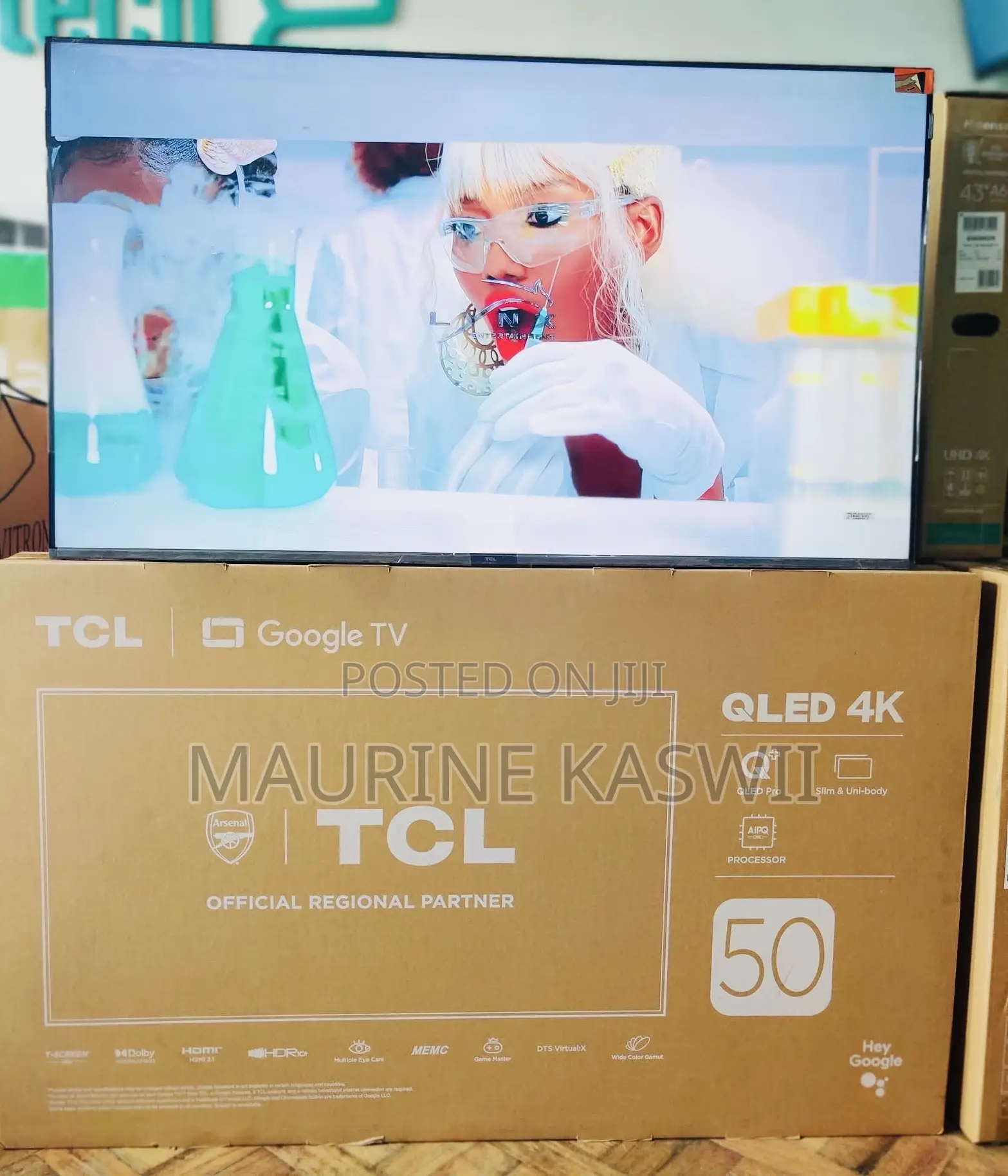 TCL 50” Qled Pro +Uhd (2025)