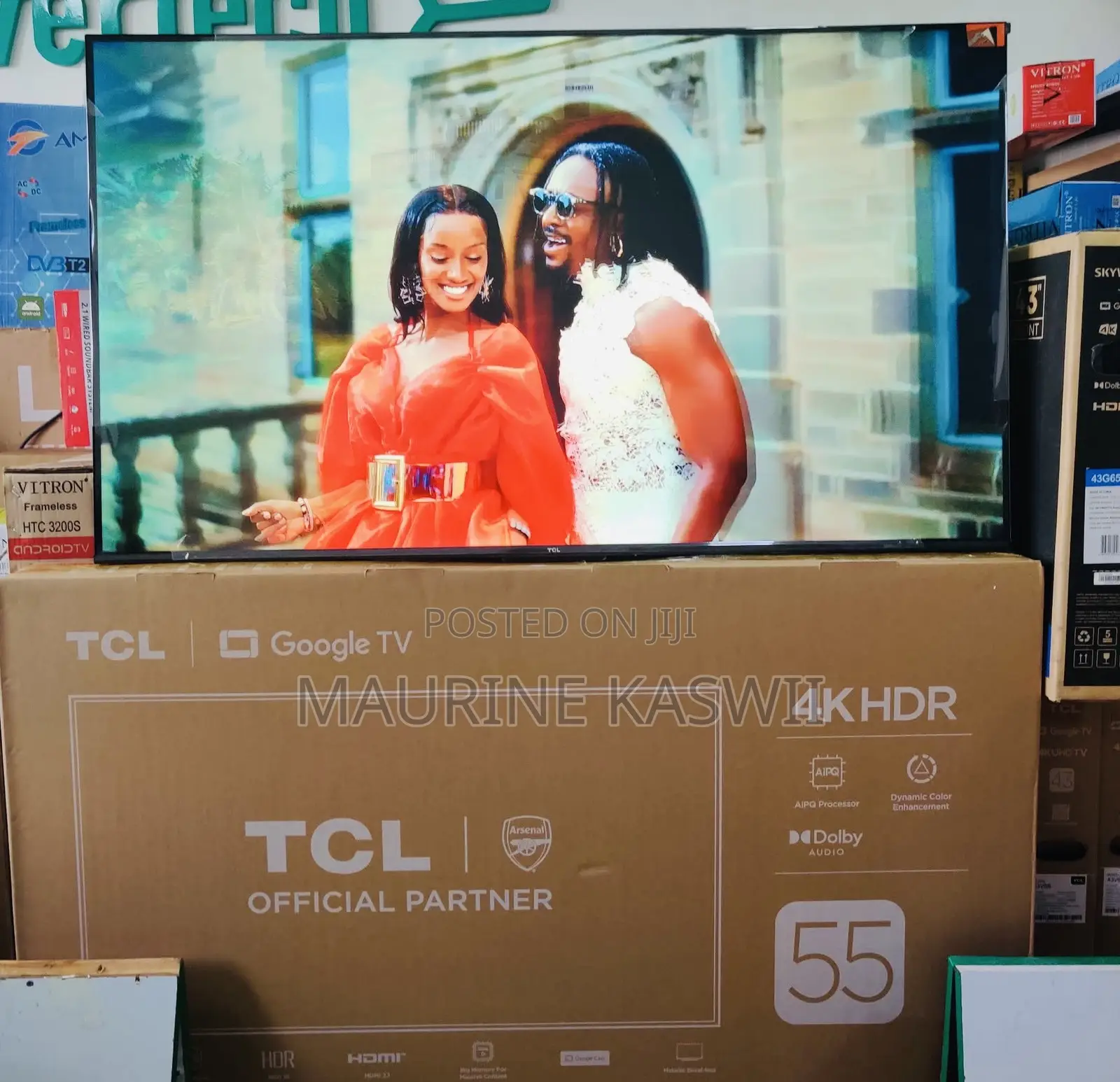 TCL 55”Qled 55t6c(2025