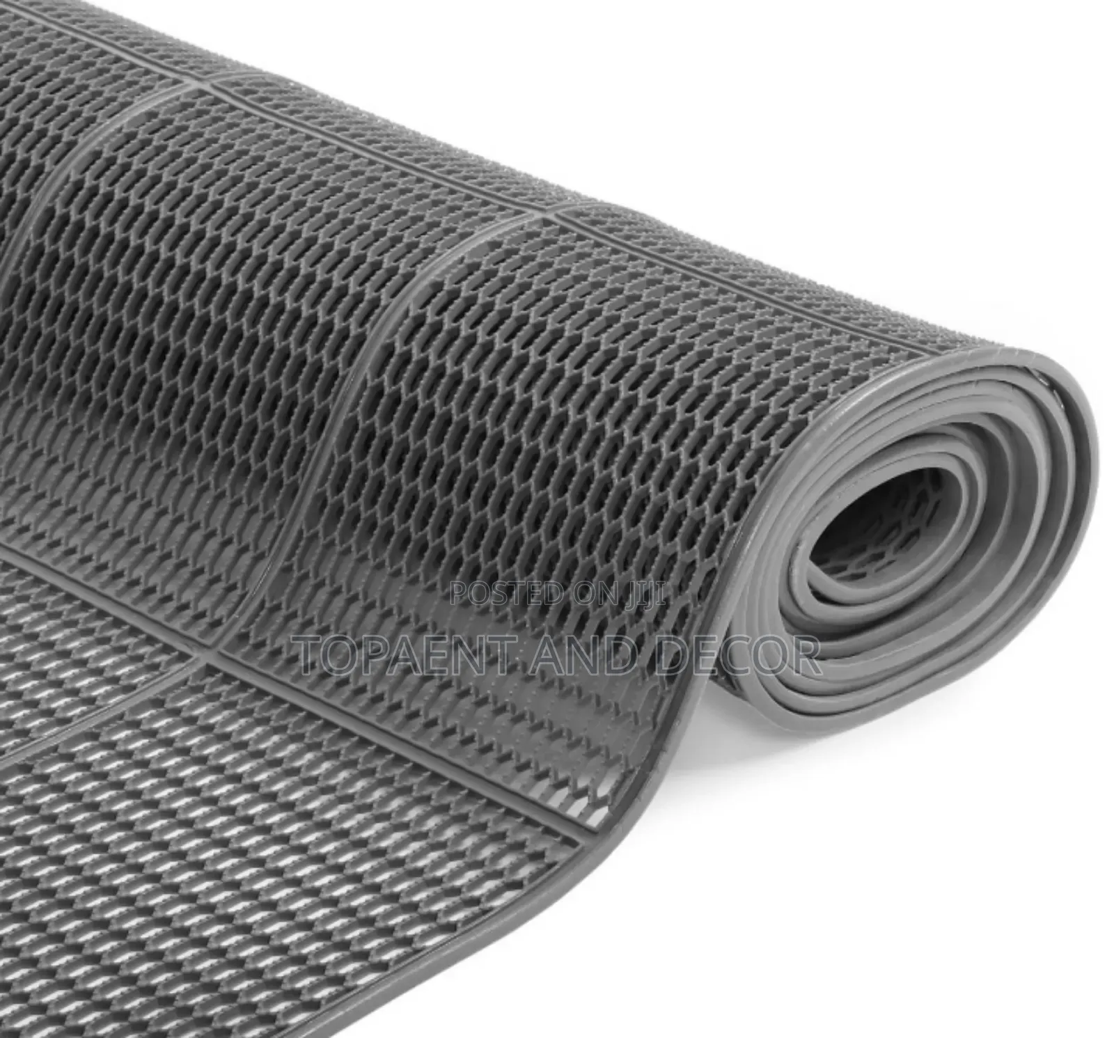 Perforated Rubber Grey Antislips Rugs