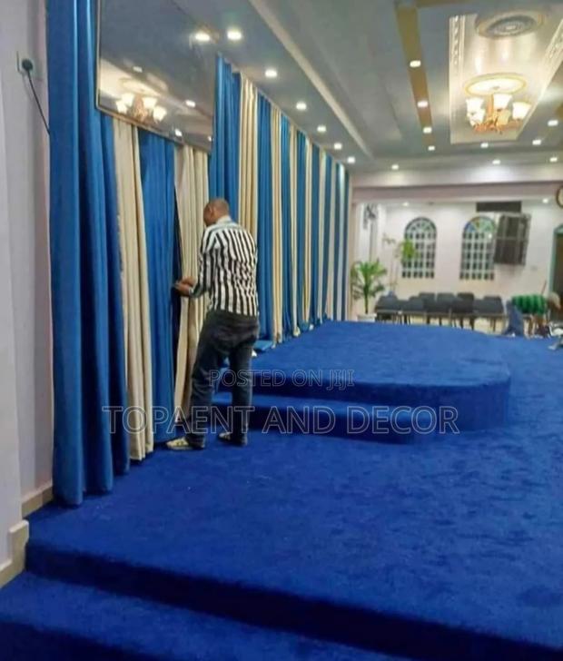 Royal Step Pulpit Designed Wall to Wall Carpet - main view