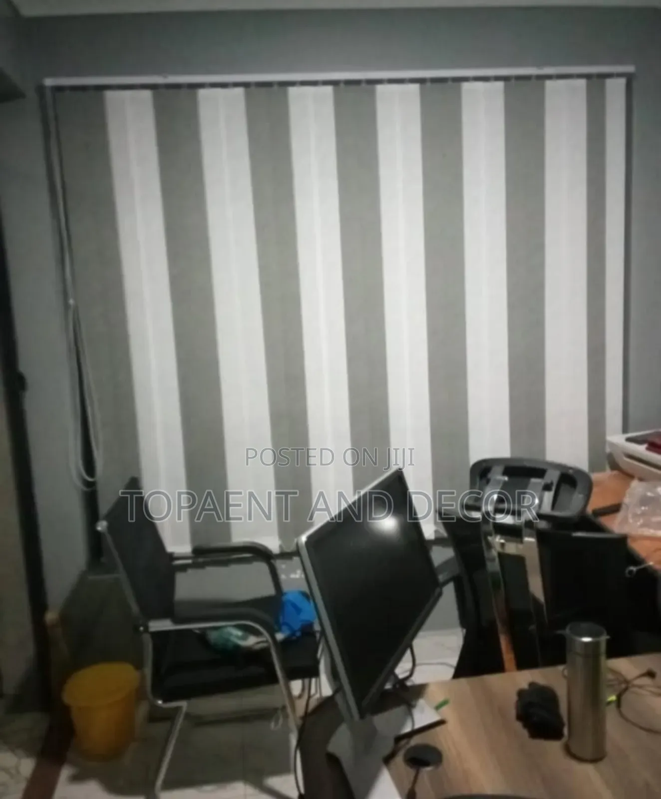 Style Comfort and Total Control Vertical Office Window Blind
