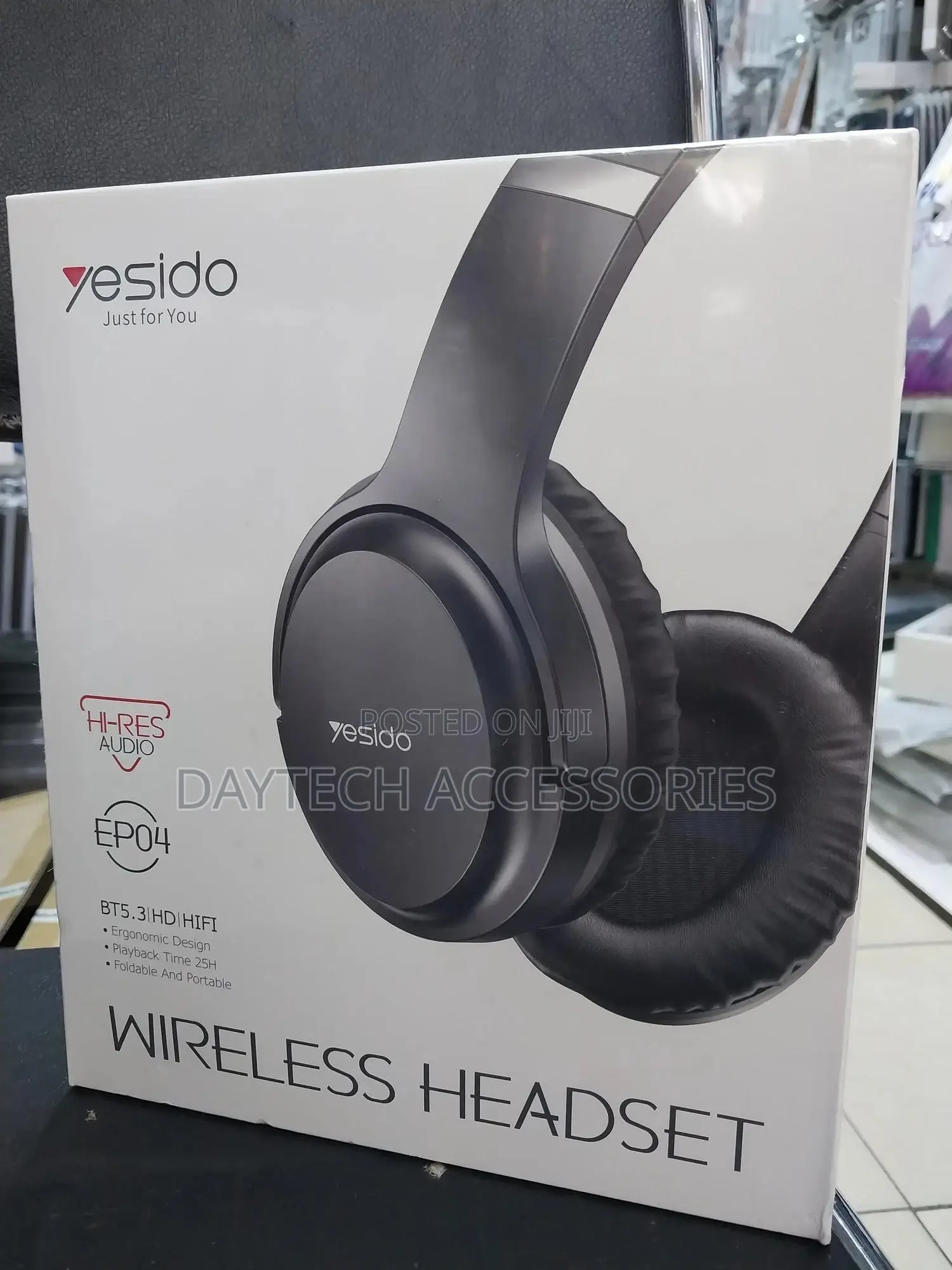 Yesido Ep04 Wireless/Wired Bluetooth 5.3 Headset | Foldable