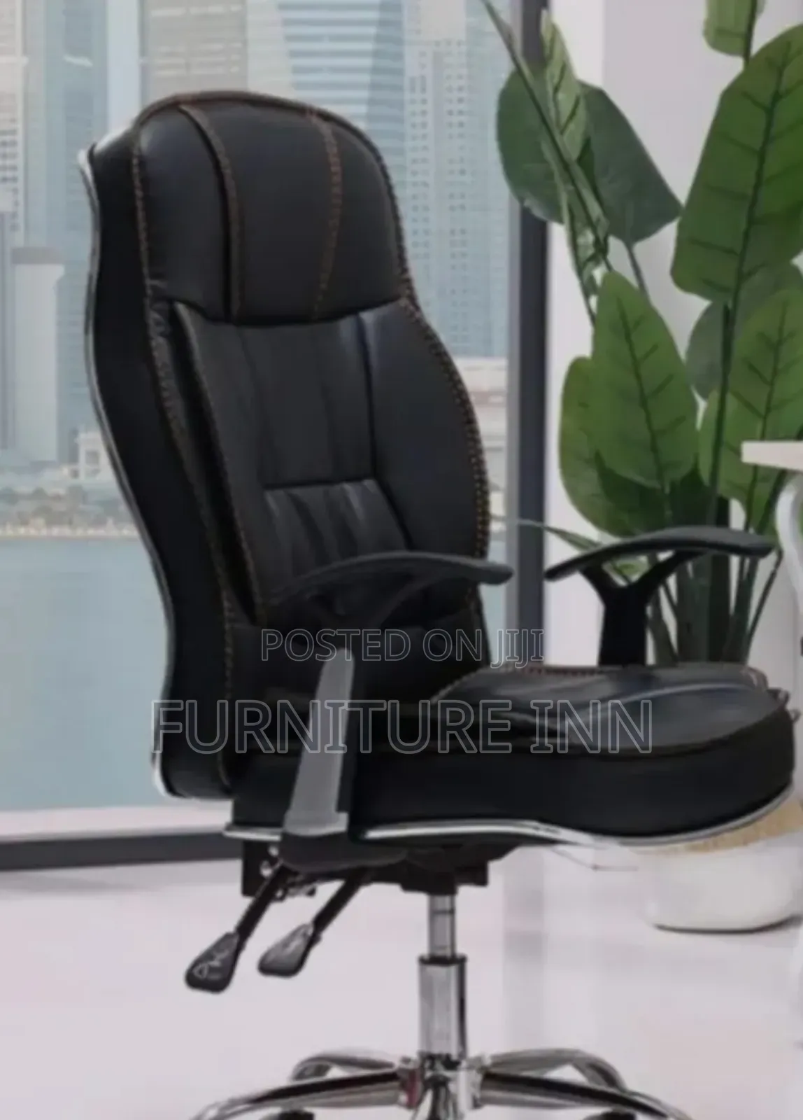 Brand New Leather Highback Office Chair