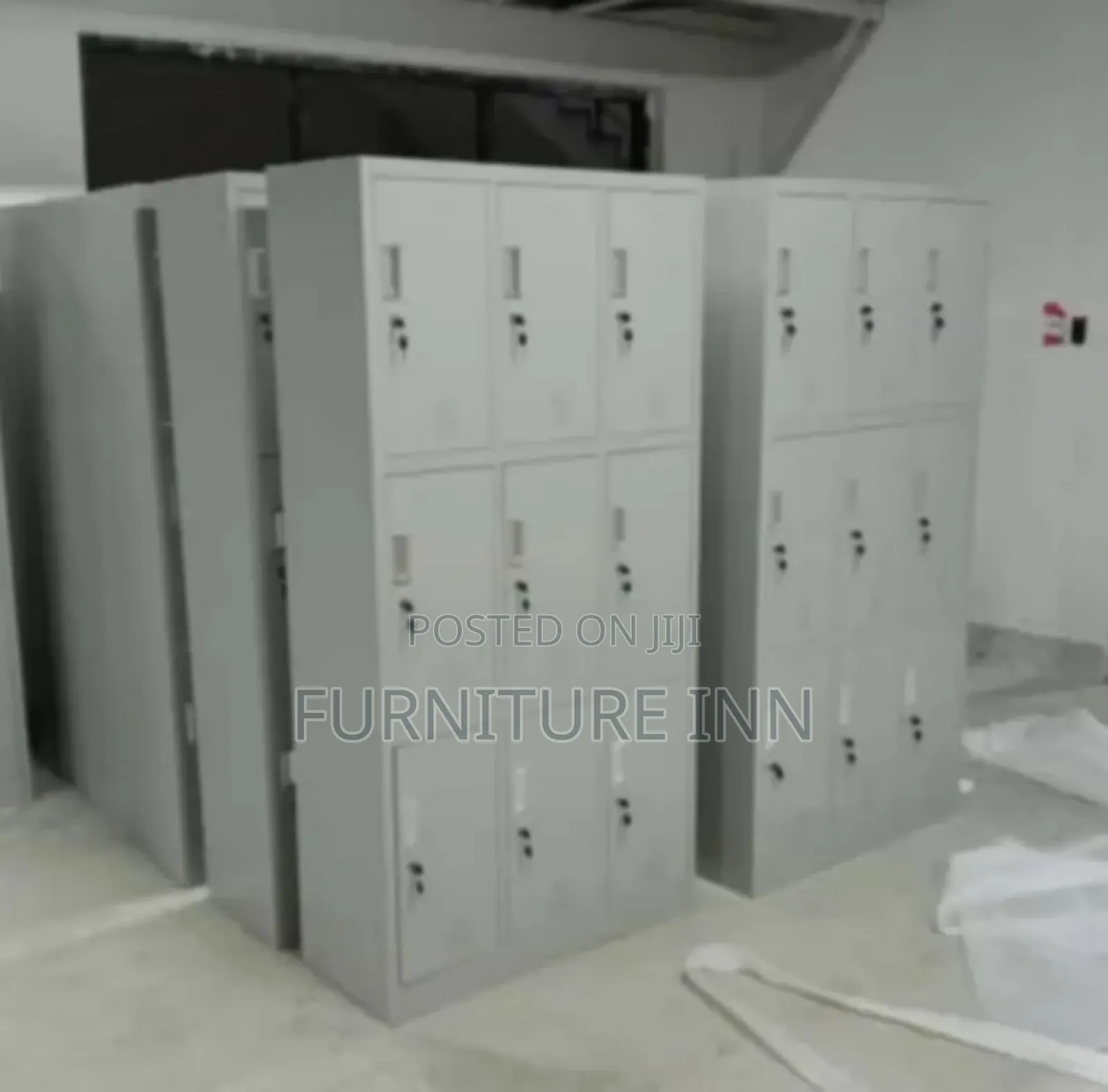 File Cabinet: 9 Door Rust Resistance File Cabinet
