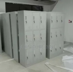 File Cabinet: 9 Door Rust Resistance File Cabinet
