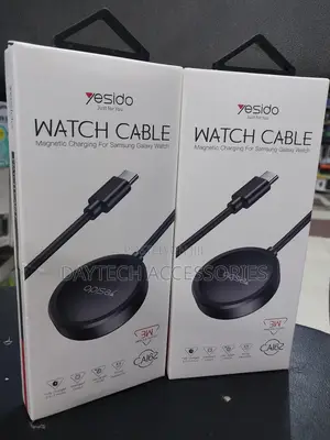 Yesido Type-C Wireless Magnetic Samsung Watch Charger Black