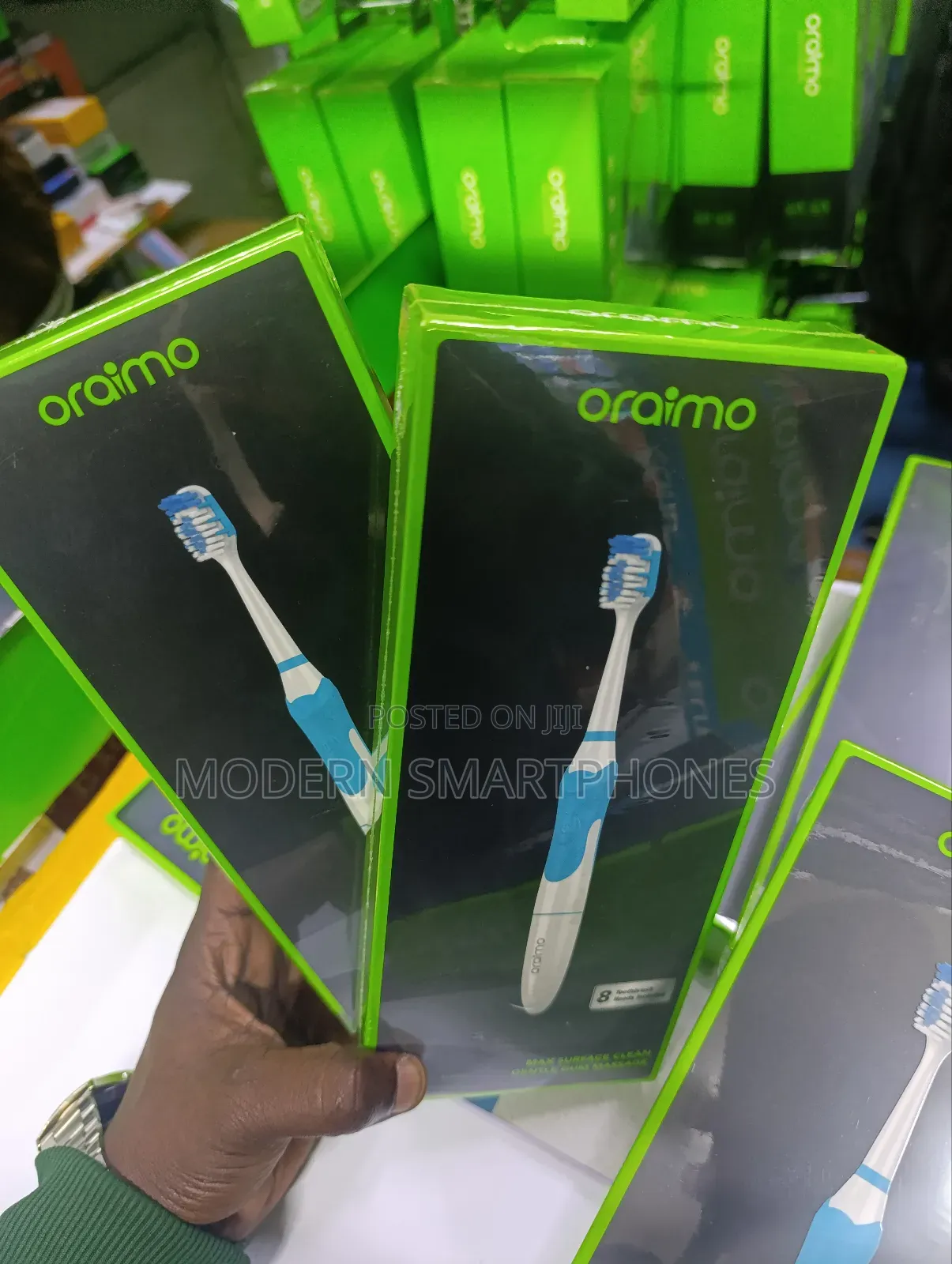 8 Brush Heads Oraimo Sonicare Electric Toothbrush