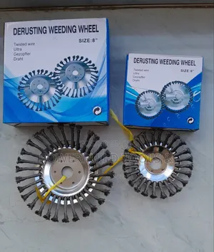 Derusting Weeding Wheel Blade 6"