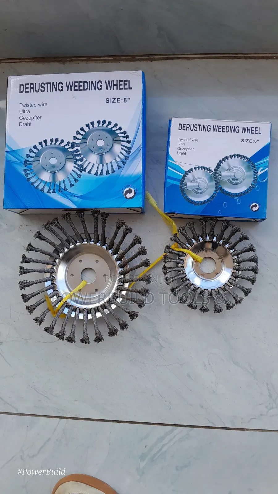 Derusting Weeding Wheel Blade 6"