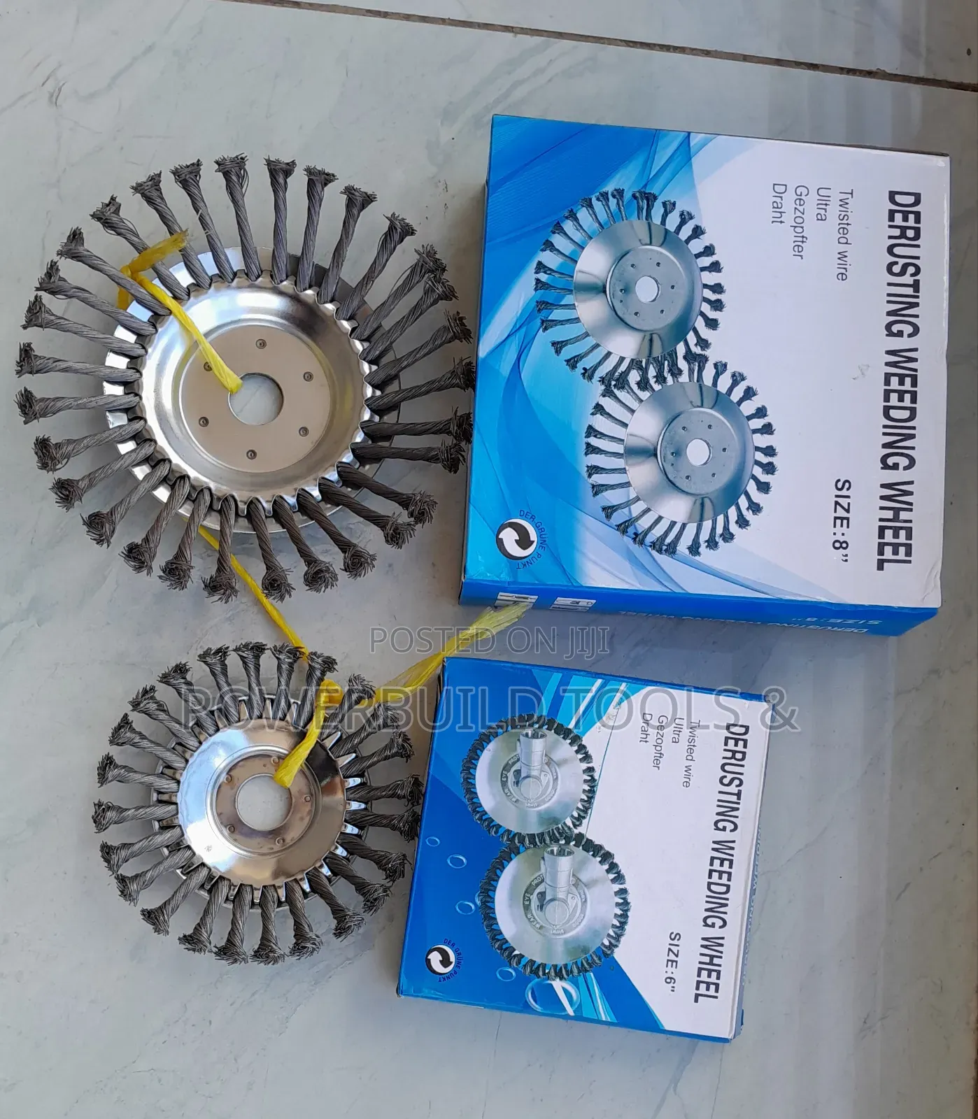 Derusting Weeding Wheel Blade 6"