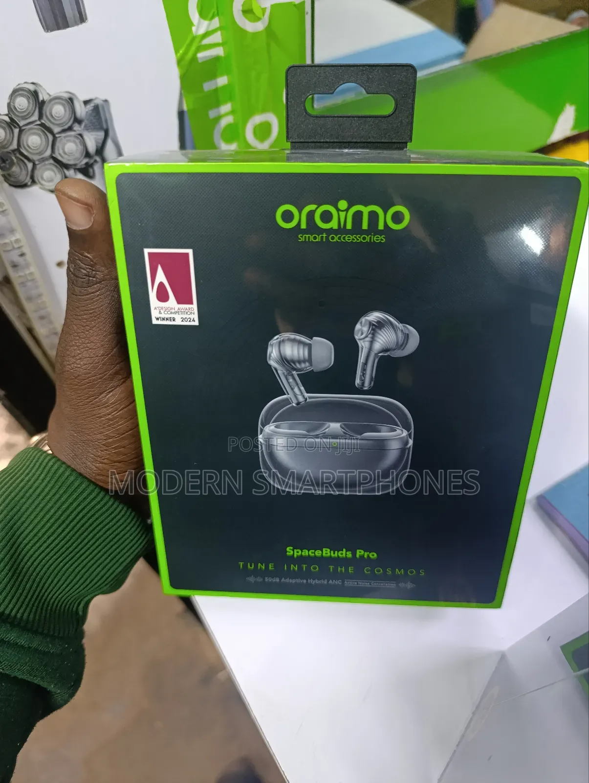 Oraimo Spacebuds Pro Hybrid
 Ai Blluetooth Earphones