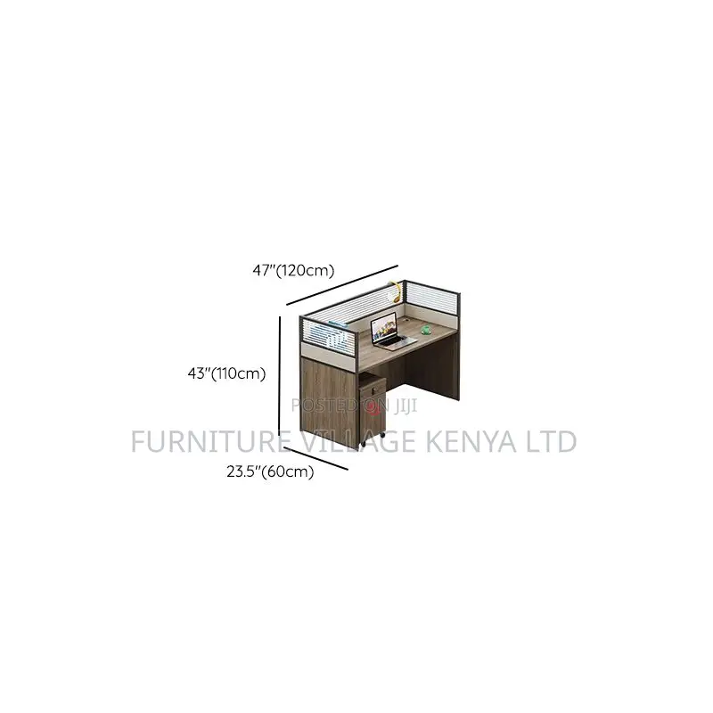 Workstation;Single Seater Workstation With Storage Drawers