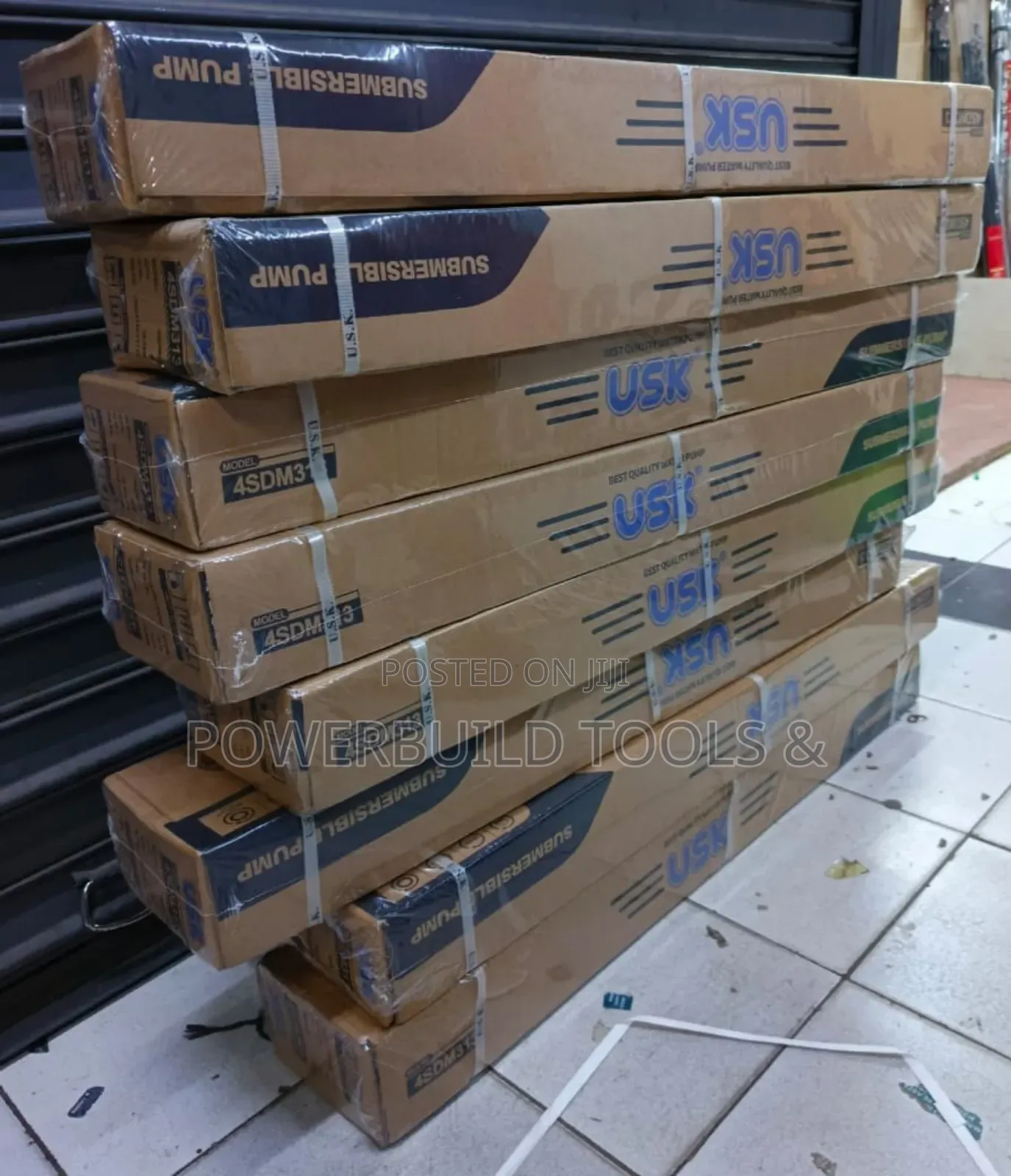 Usk 1hp Submersible Pump With Control Box 85metres