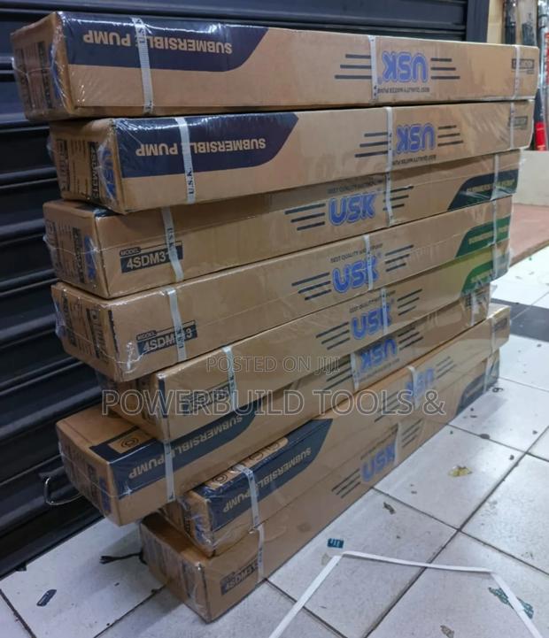 Usk 1hp Submersible Pump With Control Box 85metres
