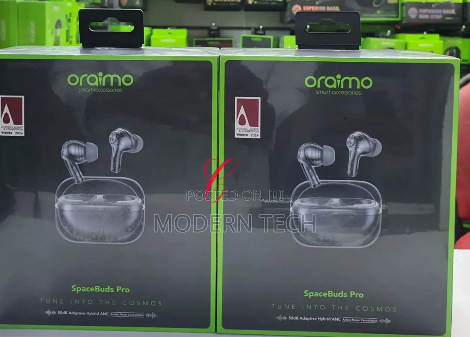 Oraimo Spacebuds Pro Otw-930 Hybrid Anc Earbuds