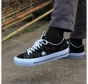 Black Double Sole Converse