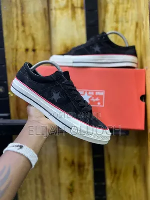 Black Double Sole Converse