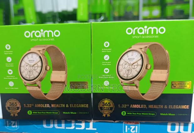 Oraimo Watch Muse 1.32” Amoled Ip68 Smart Watch - thumbnail 3