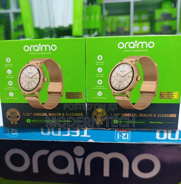 Oraimo Watch Muse Amoled Ip68 Smart Watch - thumbnail 2
