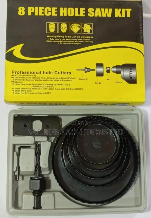 8-Piece Hole Saw Kit, - main view