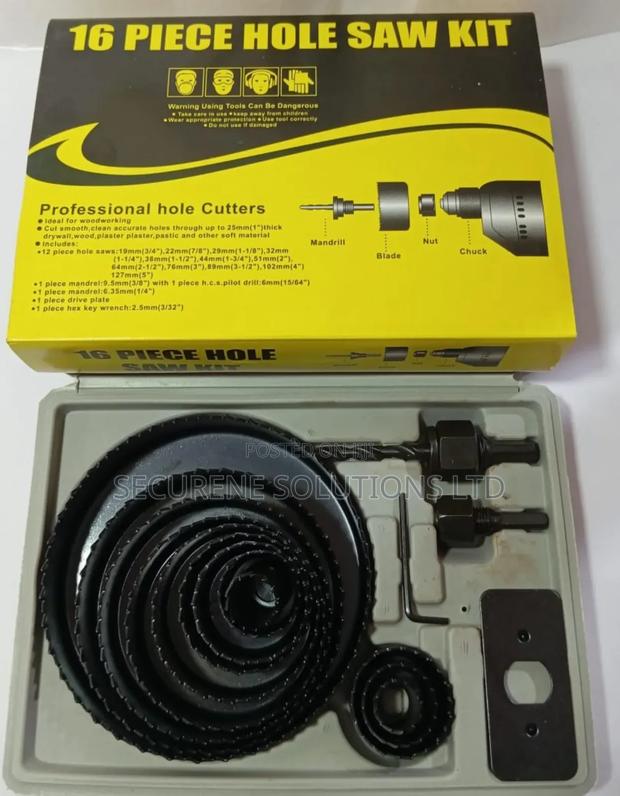 16-Piece Hole Saw Kit