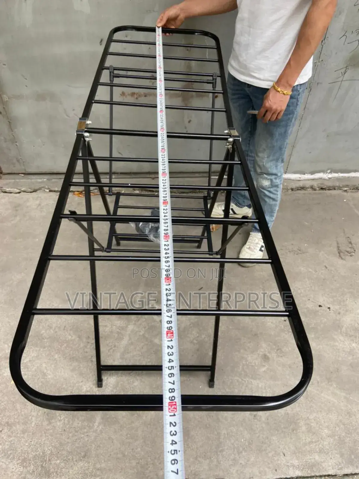 Movable Foldable Laundry Rack