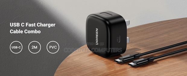 Ugreen Usb-c 25w Pd Charger With C-c 2m Cable - thumbnail 2