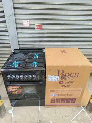Roch Black 60×60 Standing 3+1 Cooker