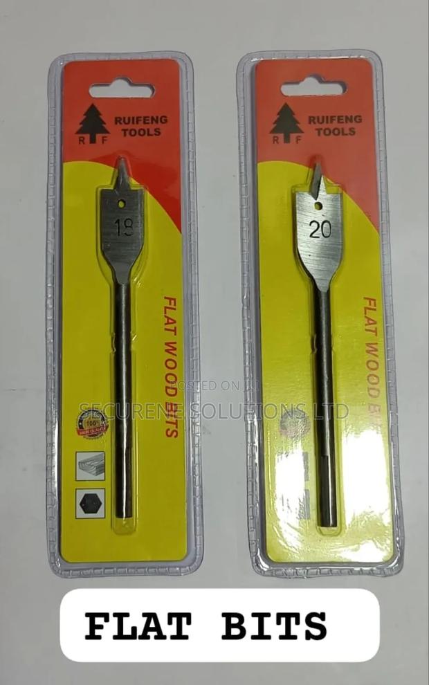 Ruifeng Tools Flat Wood Drill Bit,18mm 20mm Size.