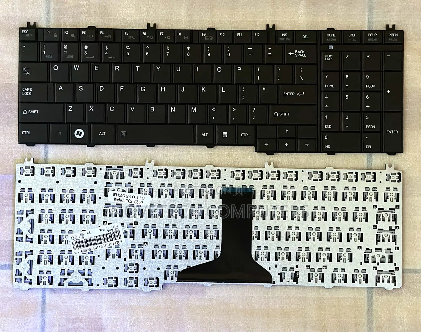 Toshiba Satellite C650 L660 L750 C655 C660 Laptop Keyboard