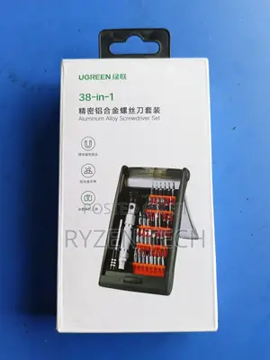 Ugreen 38-in-1 Aluminium Alloy Screwdriver Set