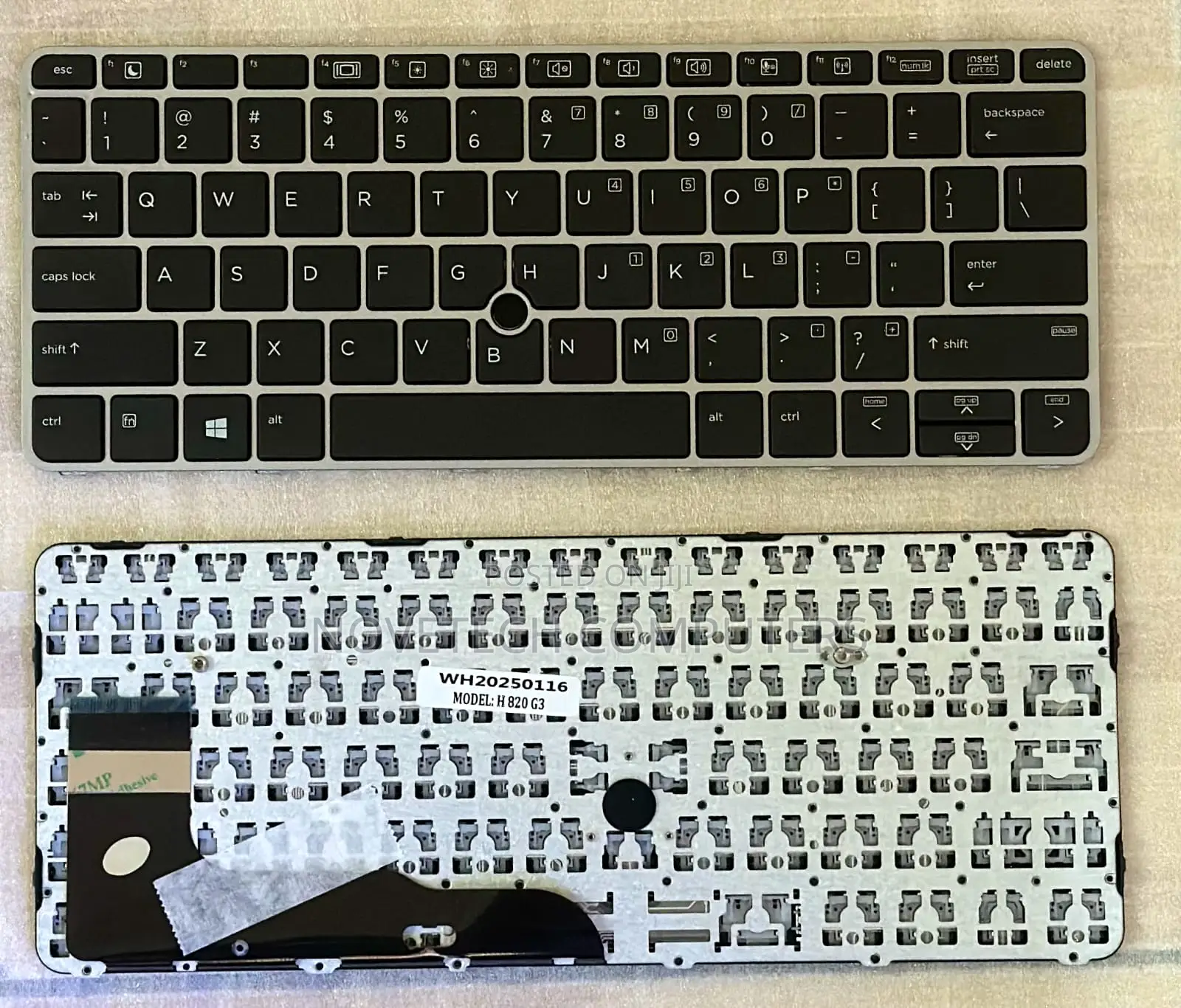 Hp Elitebook 820 G3,G4,725 G3,G4 Non Backlit Keyboard