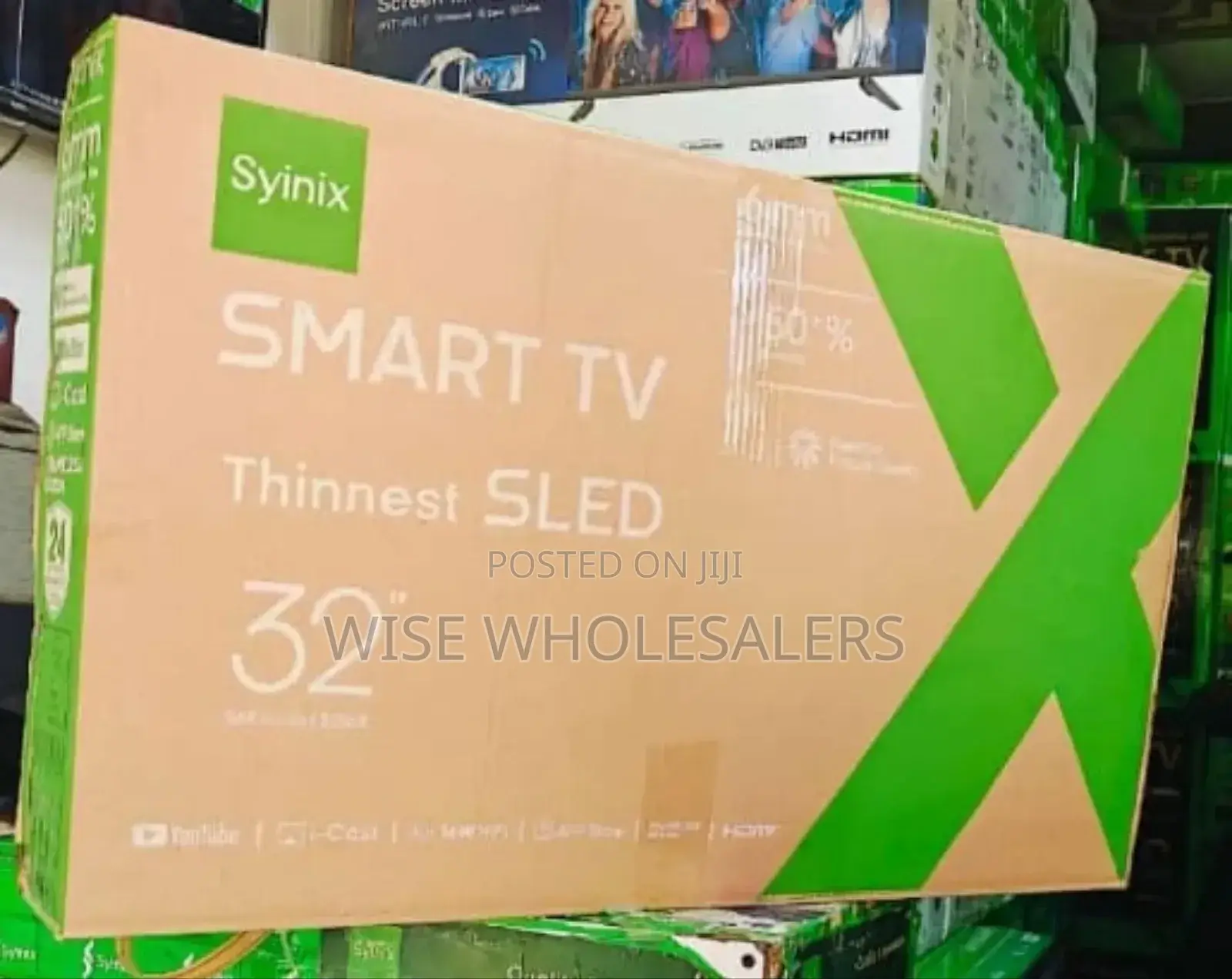 Syinix Ultra Slim 32smart Tv
 Super