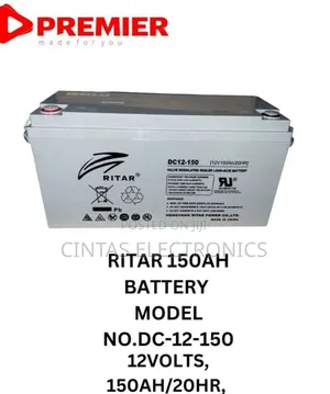 250ah 12volts Ritar Battery