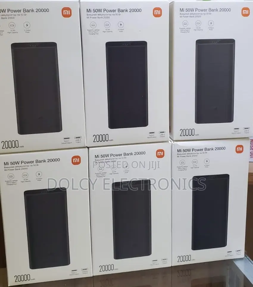 Mi 50w 20000mah Power Bank