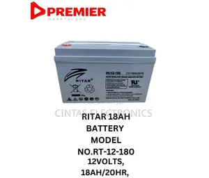 18ah 12volts Ritar Battery