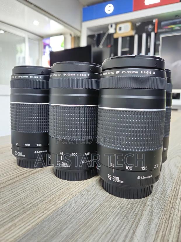 Canon Ef 75-300mm Zoom. Lens - thumbnail 4