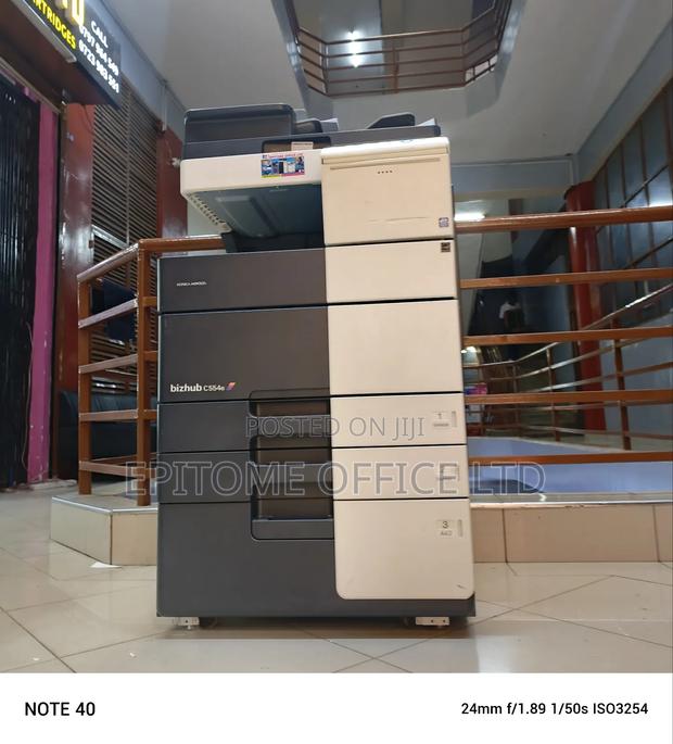 High Speed Konica Minolta Bizhub C554e Photocopier Machine