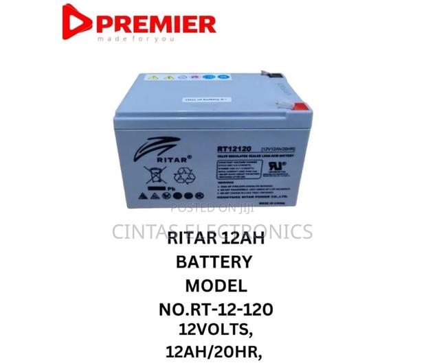 12ah 12volts Ritar Battery