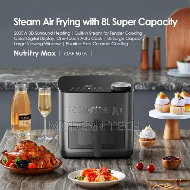 Oraimo Nutrifry Max Oaf-501a 8l 2000w Air Fryer