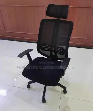 Office Chair: Home Computer Seat With Ergonomic Comfort