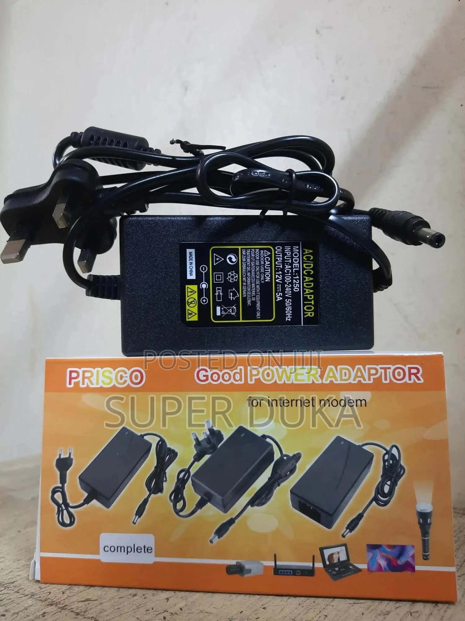 5a - Ac/Dc Power Adapter.12v Dc