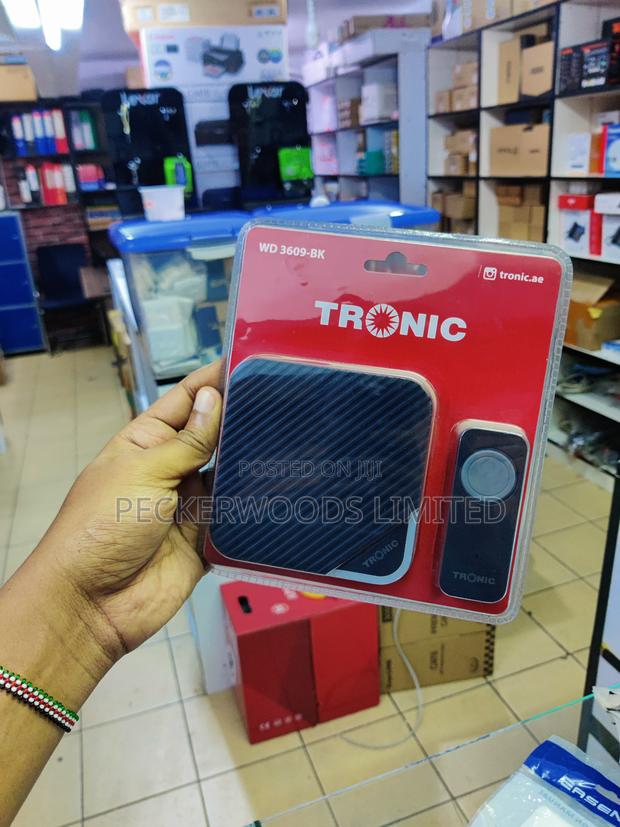 Tronic Wd3609-Bk Wireless Doorbell
