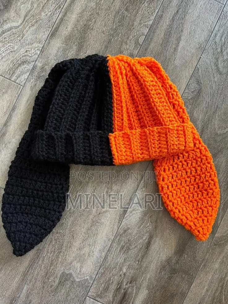 Bunny Ear Crotchet Beanies